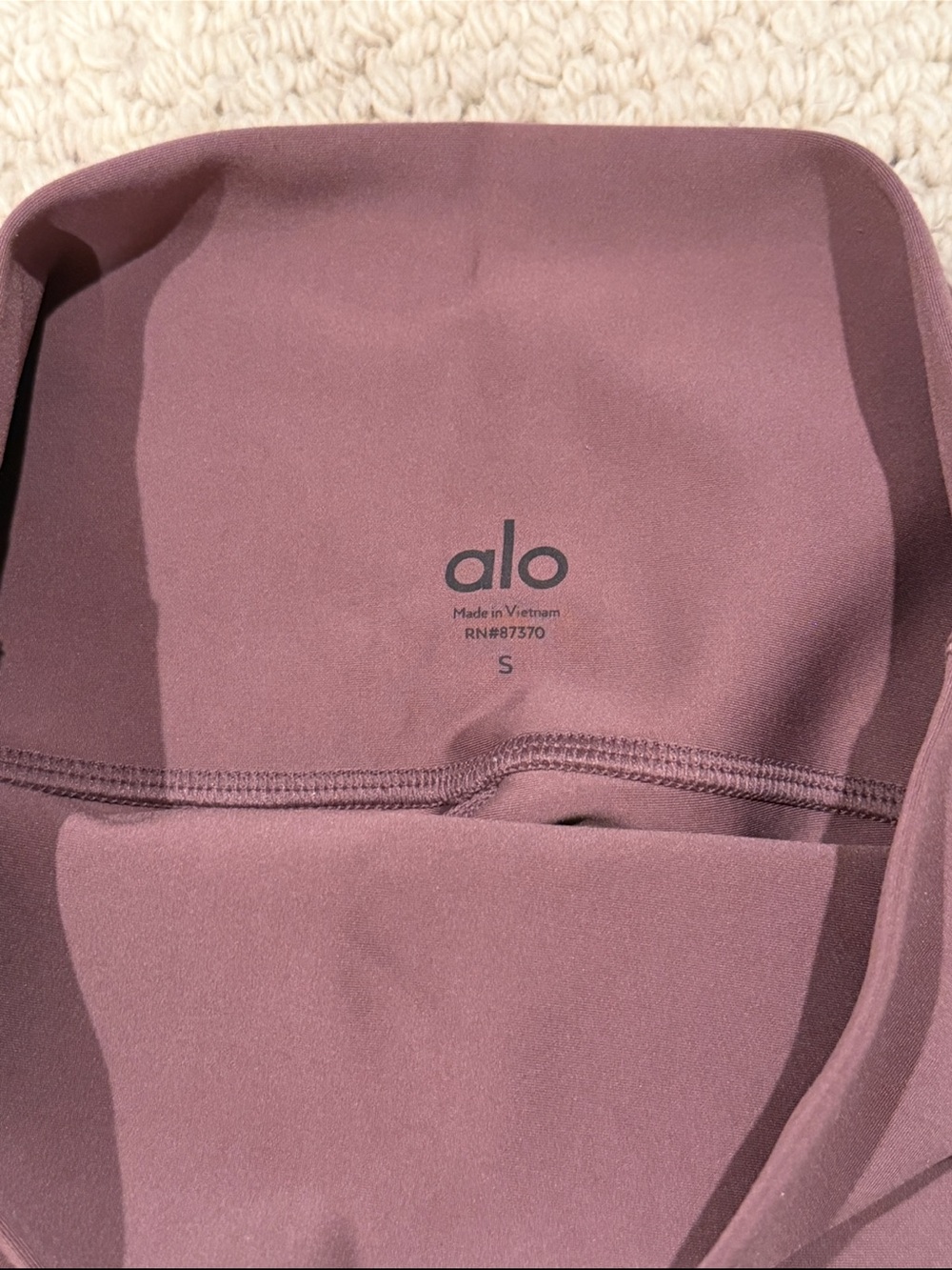 ALO 7/8 HW AIRLIFT LEGGING IN WOODROSE